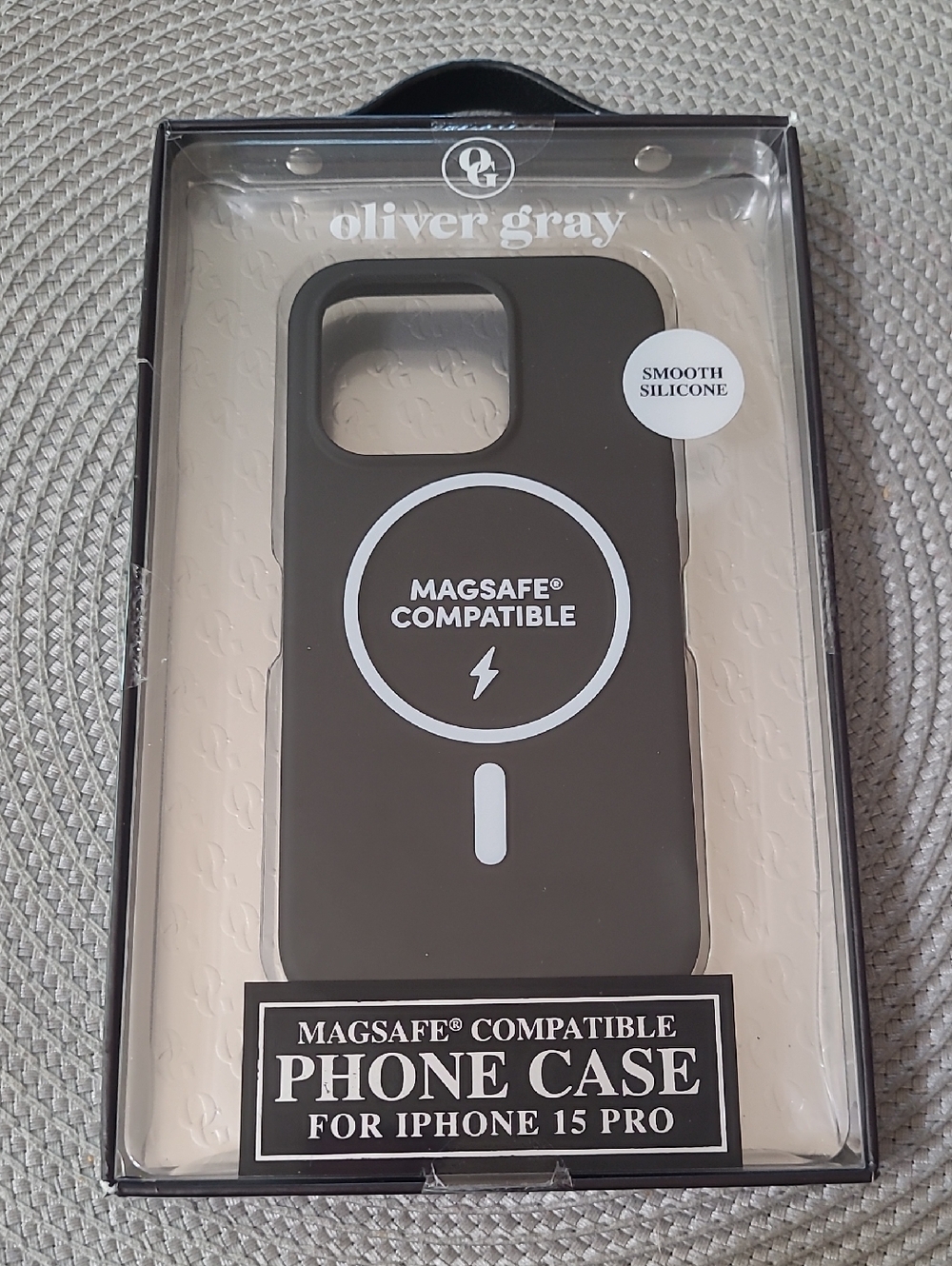 MagSafe Compatible Smooth Silicone Phone Case for iPhone 15 Pro